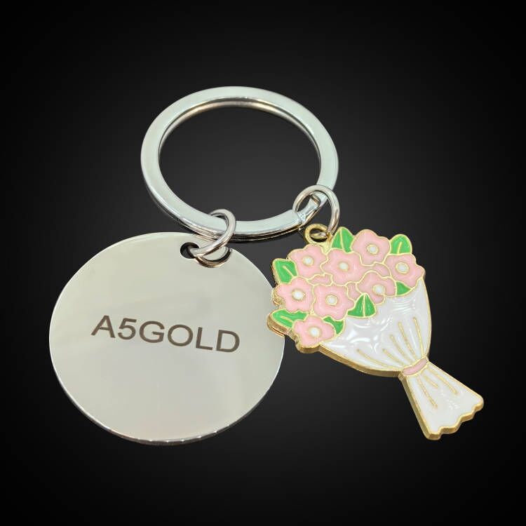 A5GOLD Brand  for Stainless Steel key rings