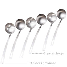 Load image into Gallery viewer, 6PCS Hot Pot Strainer Scoops, (stainless steel)
