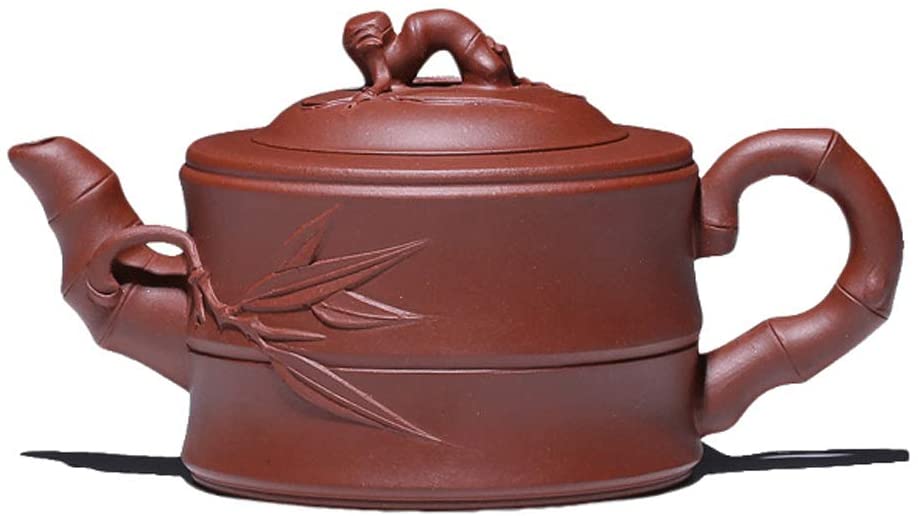 Yixing Clay / Zisha Tea Pot for Chinese kung / Gong Fu Tea 180ml (bamboo)