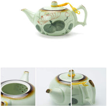 Load image into Gallery viewer, Mozentea Chinese/Japanese Vintage Kungfu Gongfu Tea Set (lotus)
