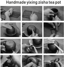 Load image into Gallery viewer, Yixing Clay / Zisha Tea Pot for Chinese kung / Gong Fu Tea 200ml ( Half Moon )
