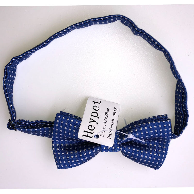 Heypet Cat Pet Puppy Dogs Adjustable Bow Tie Collar Necktie Bowknot Bowtie Holiday Wedding Decoration Accessories