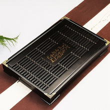 Load image into Gallery viewer, Natural Wood puer Tea Tray Chinese Kung fu Wood Tea Board with Drainage water storage for oolong tea black tea dahongpao
