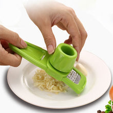 Загрузить изображение в средство просмотра галереи, Imitating Stainless Steel Garlic Press Crusher Kitchen Cooking Vegetables Ginger Squeezer Masher Handheld Ginger Mincer Tools
