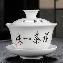 Загрузить изображение в средство просмотра галереи, Chinese Traditions Gai Wan Tea Set Bone Kung Fu TeaSet Gaiwan Tea cup Porcelain bowl Set For Travel Beautiful And Easy Kettle
