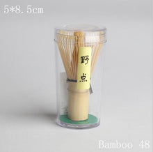 Загрузить изображение в средство просмотра галереи, Japanese Ceremony Bamboo 64 Matcha Powder Whisk Green Tea Chasen Brush Tools Tea Sets Green Tea Set Accessories
